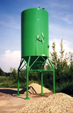 Golfpaltz Silo - Silo für Tockensand