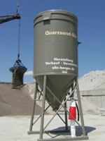 Golfpaltz Silo - Silo für Qurarzsand